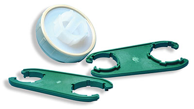 Geotech In-line Filter Holder de PFA con Herramientas