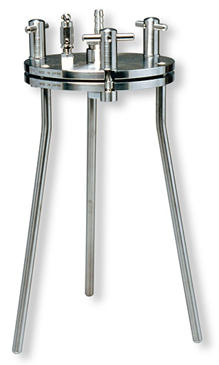 Geotech In-line Filter Holder de Acero Inoxidable